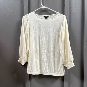 Simply Vera Vera wang 3/4 sleeve blouse